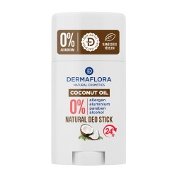 Deodorant stick Dermaflora 0% Aluminium Coconut Oil 50 ml