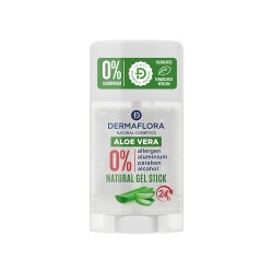 Deodorant stick gel Dermaflora  0% Aluminium Natural Aloe 50 ml