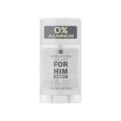 Deodorant stick gel Dermaflora for him 0% Aluminium Serenity 50 ml