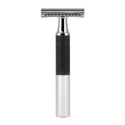 Aparat de ras clasic Safety Razor cu cap cu pieptene inchis si maner de metal Muehle R NEO 06 SR