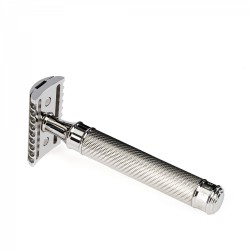 Aparat de ras clasic Safety Razor cu cap cu pieptene deschis Muehle R 41 GS Grande