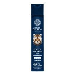 Sampon energizant 2 in 1 pentru corp si par Natura Siberica for Men Fury of the Tiger 250 ml