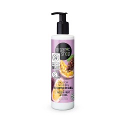 Gel de duș Organic Shop Passion Alluring cu fructul pasiunii și cacao 280 ml