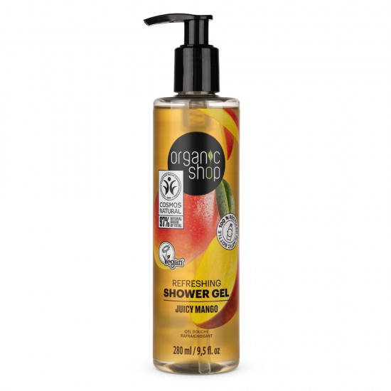 Gel de dus Organic Shop Refreshing Juicy Mango 280 ml