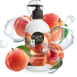 Sapun de maini hranitor Organic Shop Rose Peach 500 ml