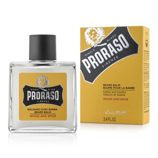 Balsam pentru barba Proraso Wood si Spice 100 ml